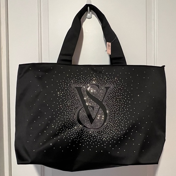 Victoria Secret Signature Rhinestone Tote - Picture 2 of 16